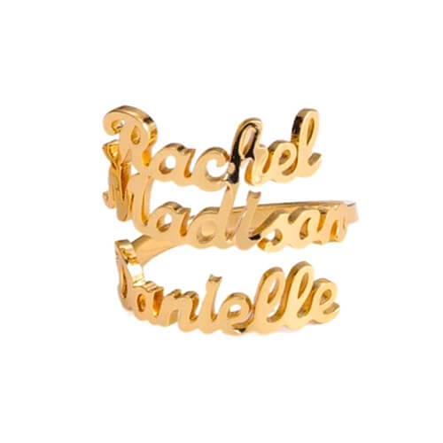 personalized name ring wholesale distributors custom word jewelry suppliers